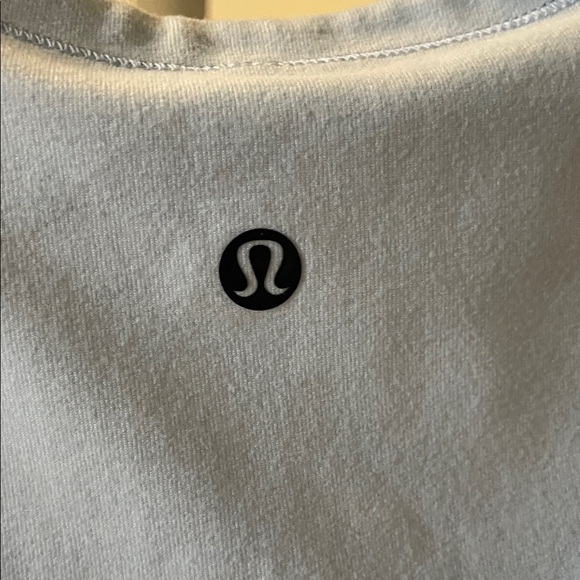 Lululemon Athletica Light Blue V-Neck Blouse - Picture 2 of 5